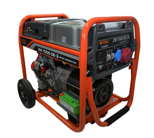 Генератор Mitsui Power ECO ZM 7000 DE-3