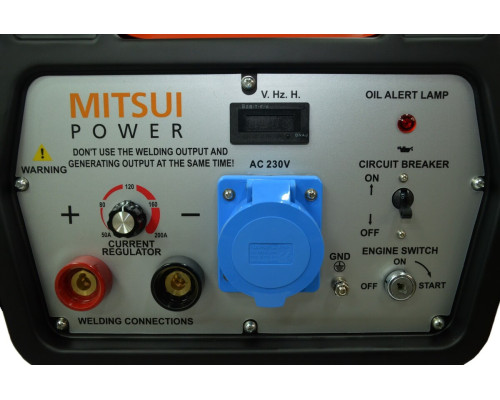 Сварочный бензиновый генератор Mitsui Power ECO ZMW 200 DC