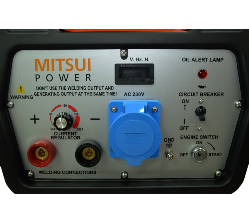 Сварочный бензиновый генератор Mitsui Power ECO ZMW 200 DC